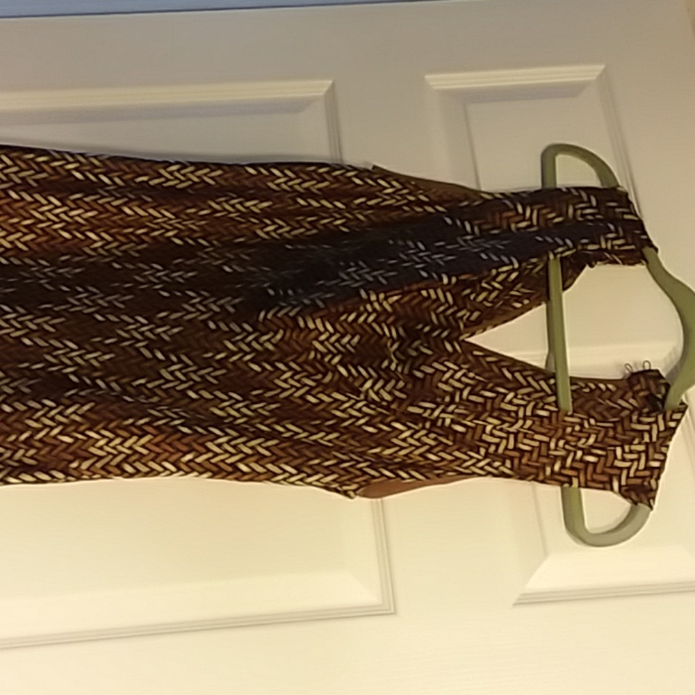 Brown tones blouse